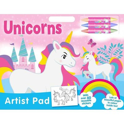 Unicorns Artist Pad