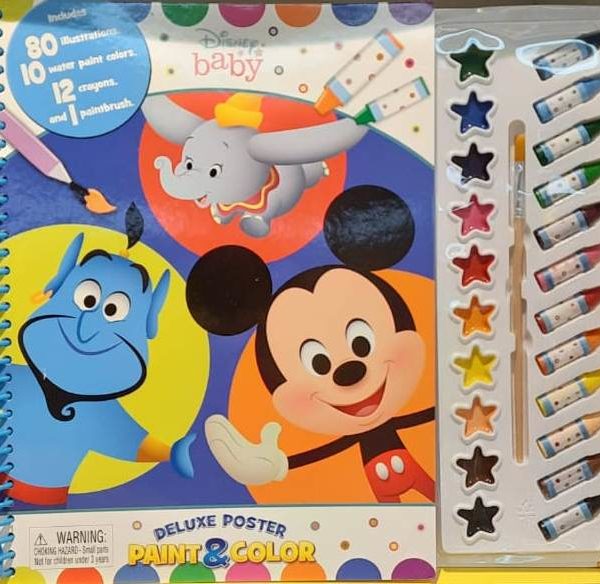 Disney Mickey Deluxe Poster Paint & Color